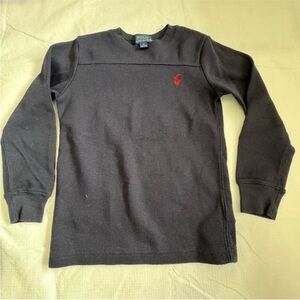 Polo Ralph Lauren Black Long Sleeve Shirt